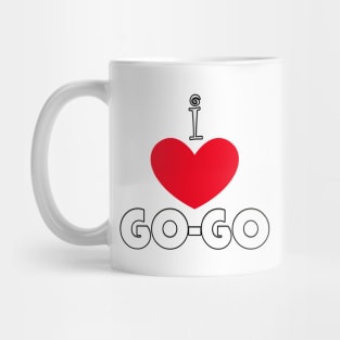 I Love GO-GO Mug